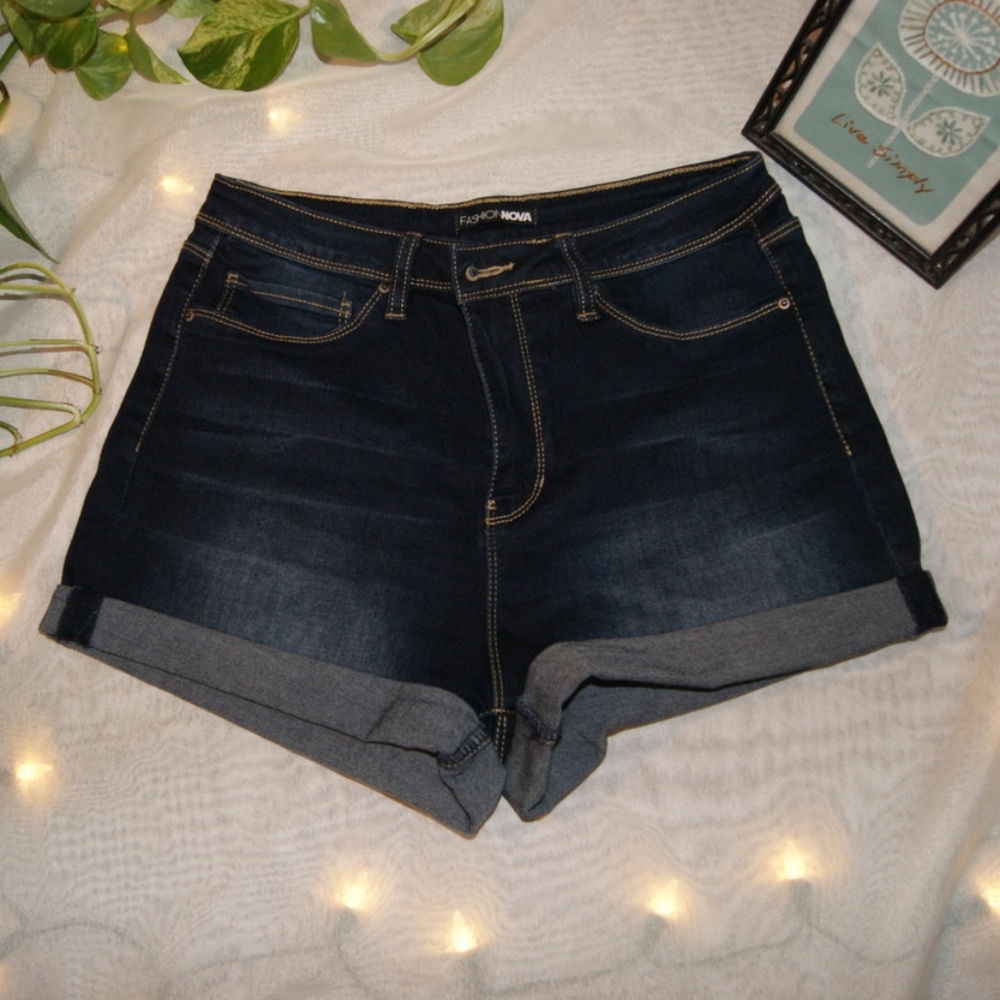 Fashion Nova High Rise Shorts